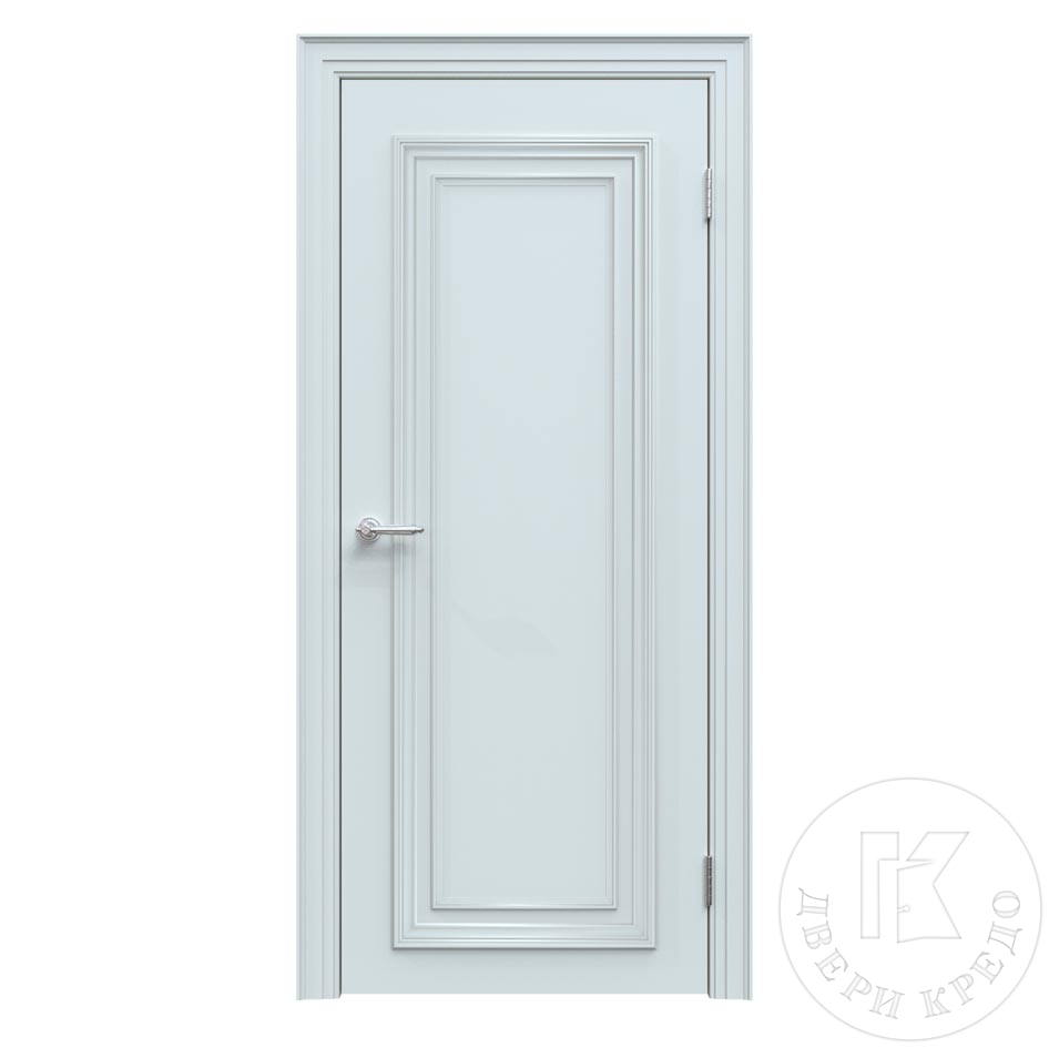 Дверь глухая окрашенная эмалью ПДГ.401 светлая